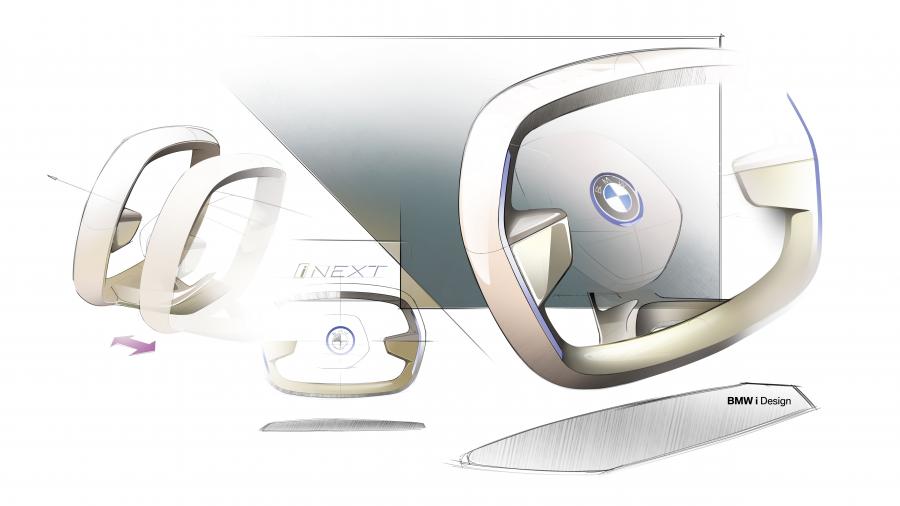 Эскиз BMW Vision iNEXT 2018 года  (фото 60 из 128)